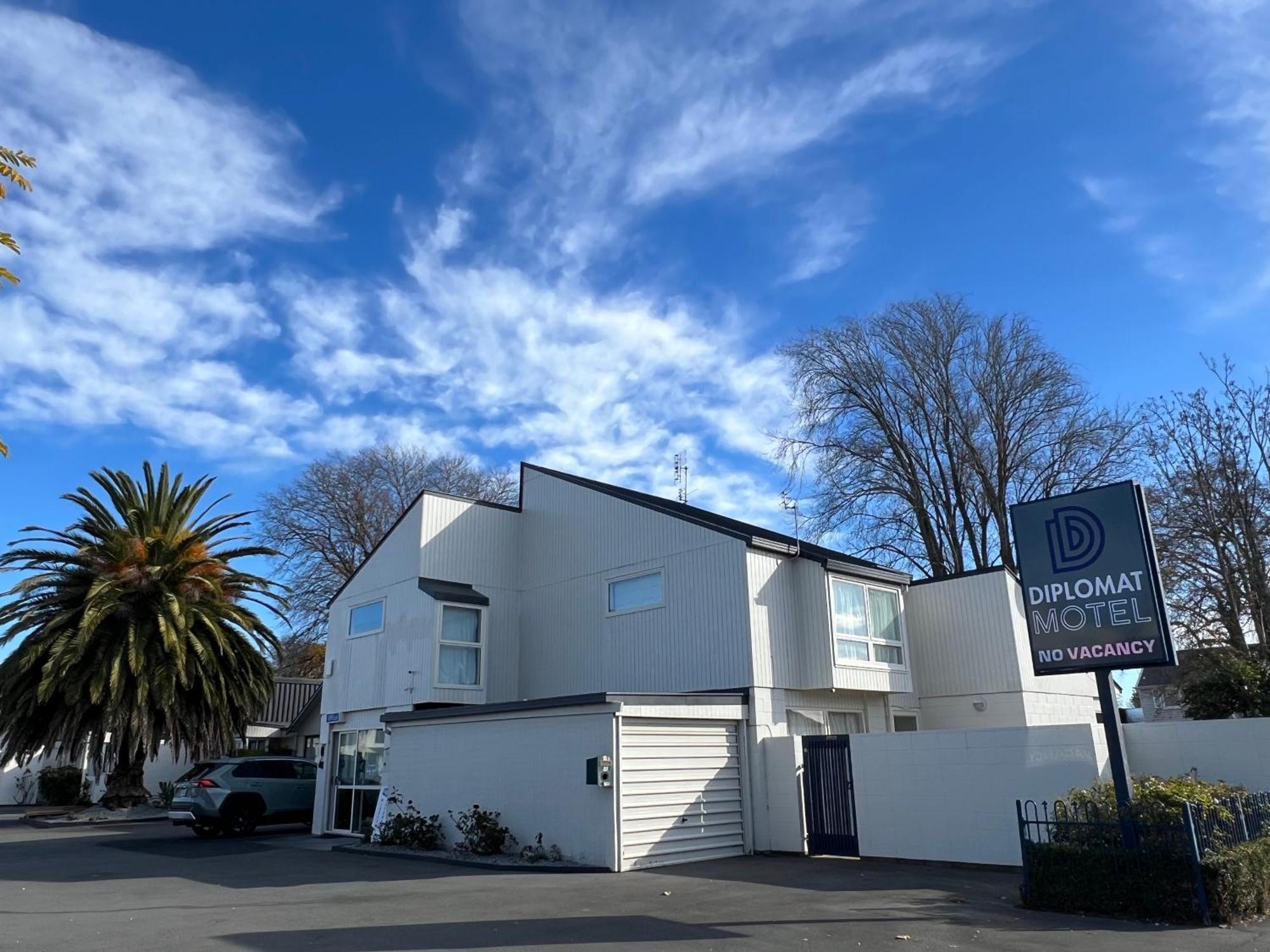 Diplomat Motel Christchurch Eksteriør billede