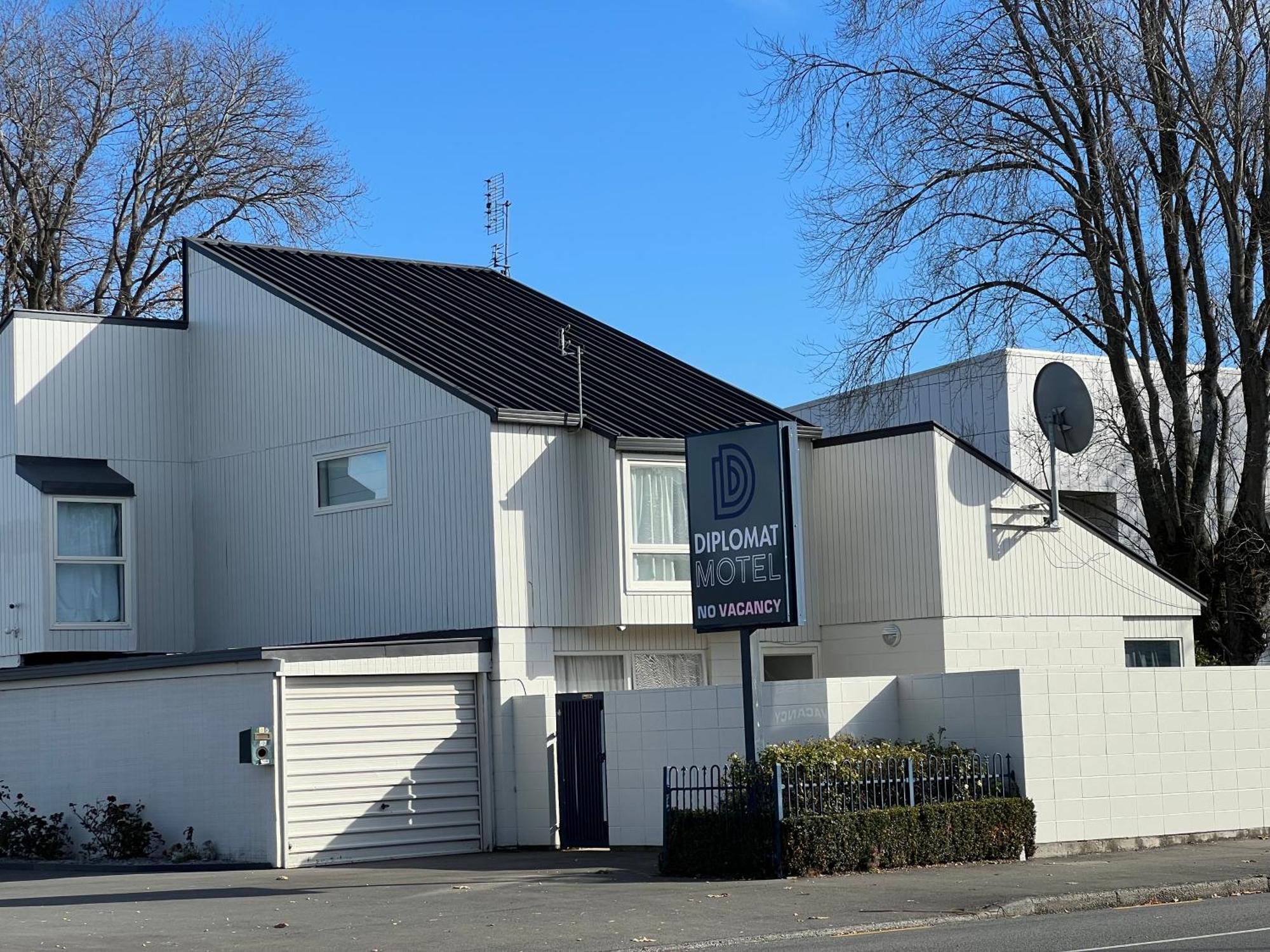 Diplomat Motel Christchurch Eksteriør billede